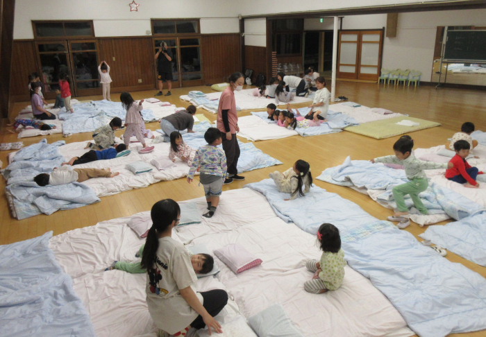 園の様子 お泊り保育