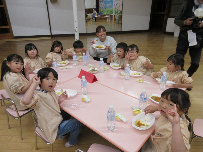園の様子　お泊まり保育
